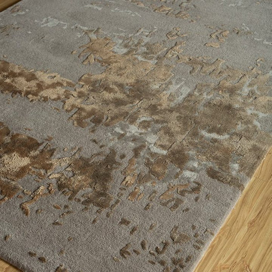 Zipper Rug 3656 in Ashwood-Honey