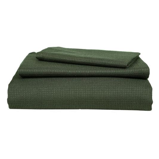 Honey Comb Light Towel(Face)-30x30 cm(Dark Grey)