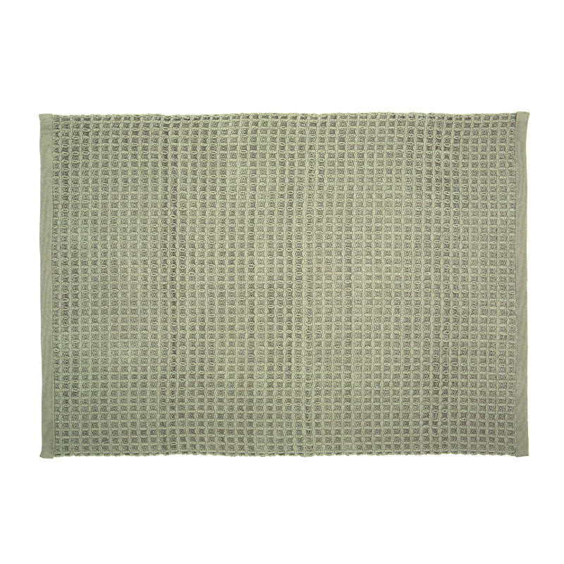Honeycomb Bath Mat(Grey)-50x70 cm