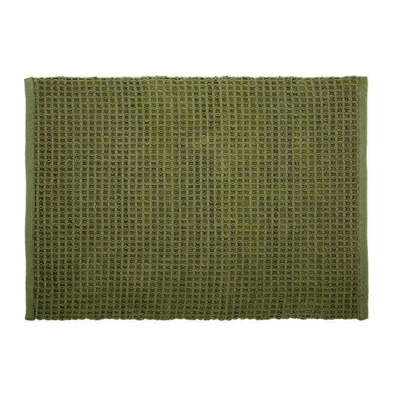 Honeycomb Bath Mat(Brown)-50x70 cm