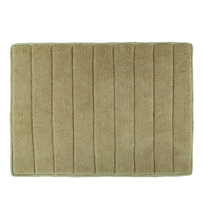 Hawaii Plain Bath Mat With Grip Coating-65 x 45cm