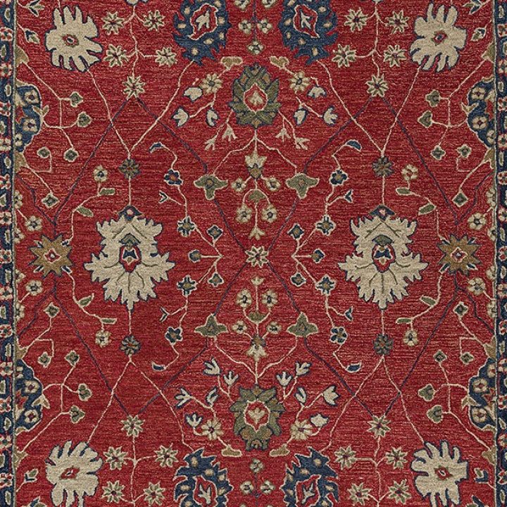 Sumbul Rug 5070 in Rbn Red-Medieval Blue