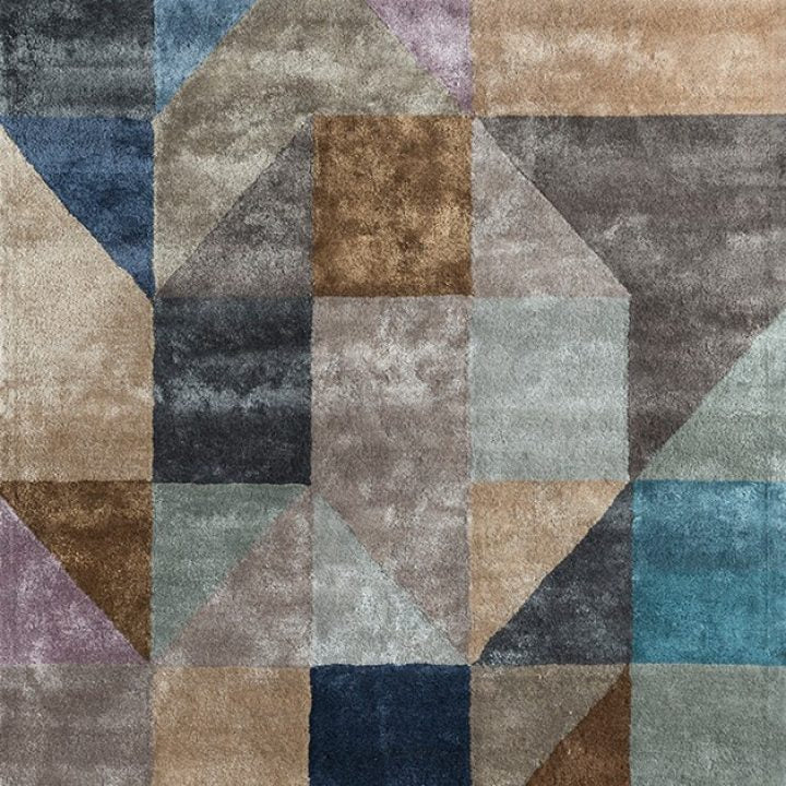 Hanneke Rug 3656 in Dk Grey-Lgt Peach