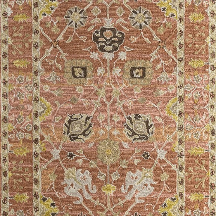 Roohe Rug 5070 in Cloud White-Clay