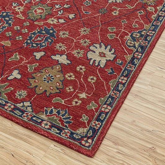 Sumbul Rug 5070 in Rbn Red-Medieval Blue