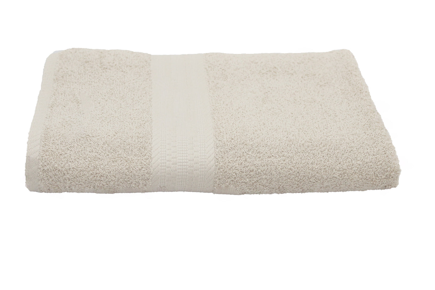 Cotton Bath towel - cream set of 2