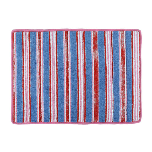 Blueberry (Terry) Bath Mat With Grip Coating-65 x 45 cm