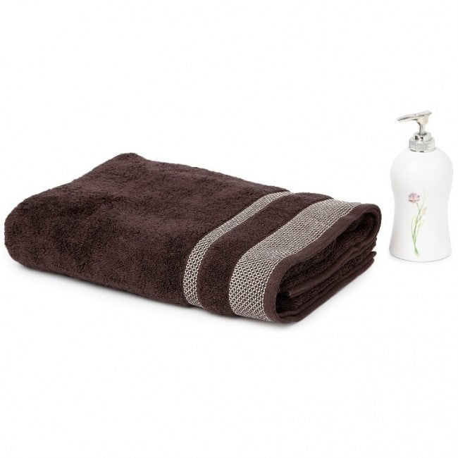 Bath Towel 75 x 150cms Hygro chocolate