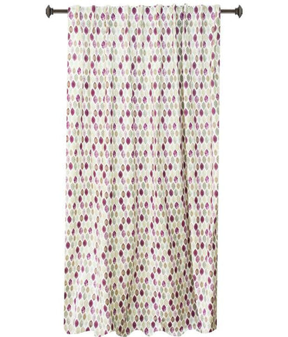 Purple-Backloop Curtain