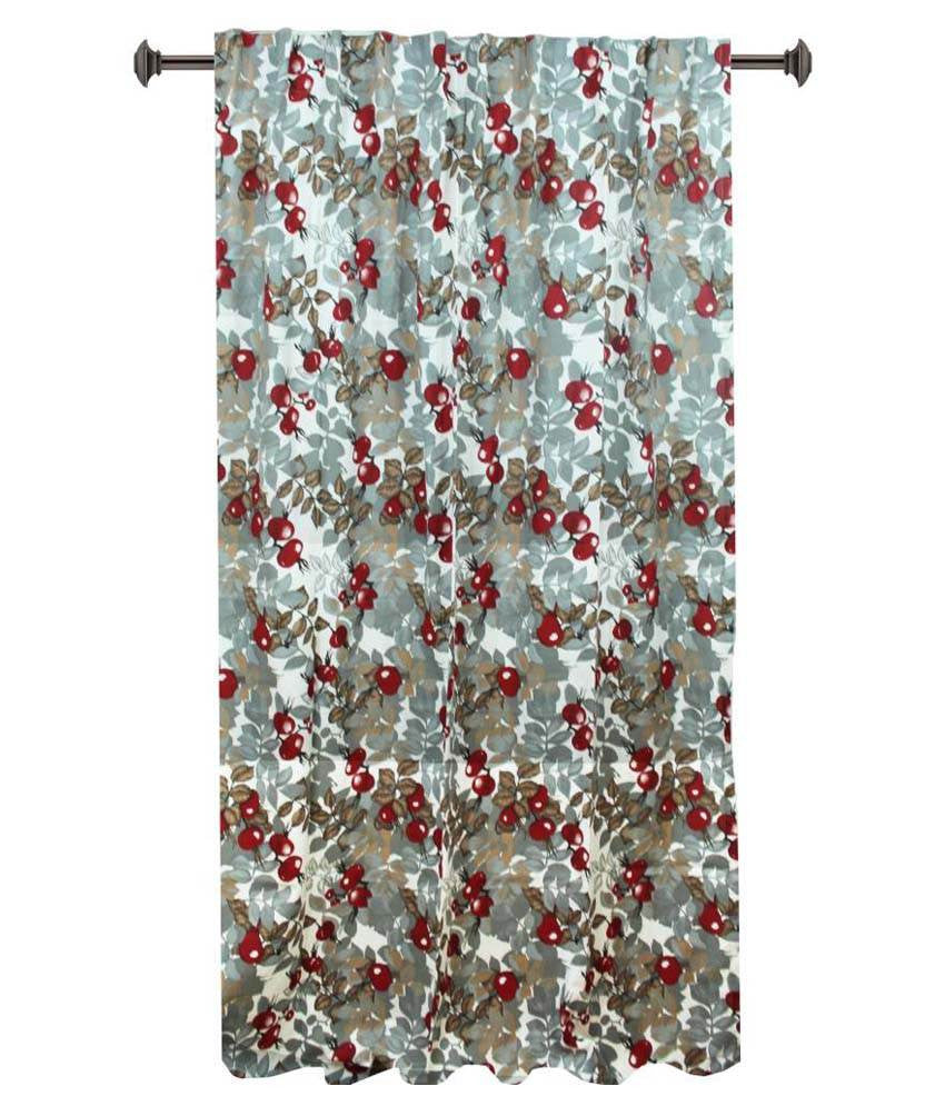 Red Cherry-Backloop Curtain