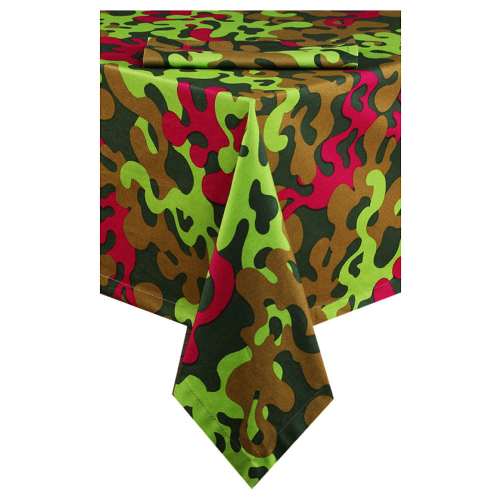 Camoflague Table Cloth-150 x 274 cm