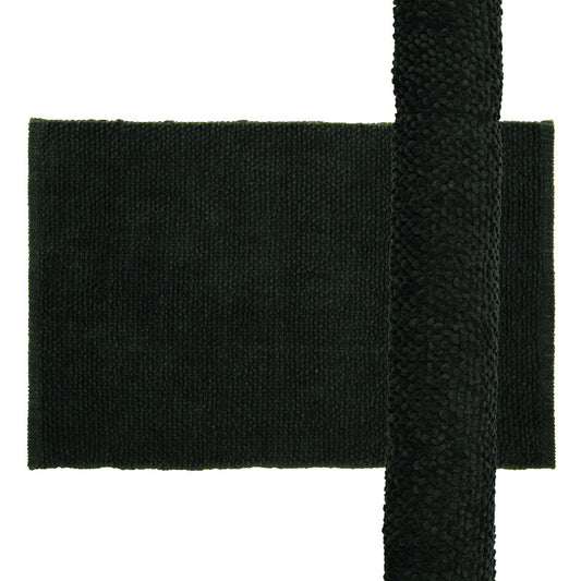 Dover Bath Mat(Black)-50x70 cm