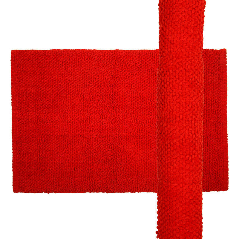 Dover Bath Mat(Red)-50x70 cm