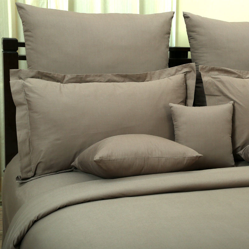 Pure Duvet Cover Brown