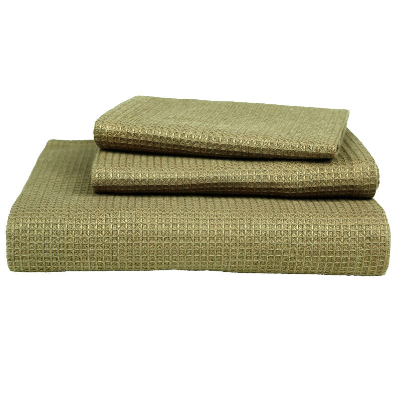 Honey Comb Towel(Face)-30x30 cm(Brown)