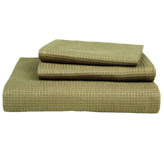 Honey Comb Towel(Bath)-70x140 cm(Brown)
