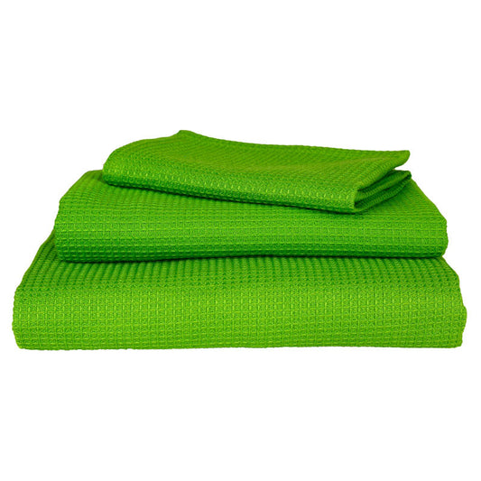 Honey Comb Towel(Face)-30x30 cm(Green)