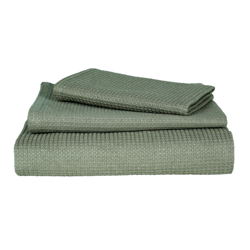 Honey Comb Towel(Face)-30x30 cm(Grey)