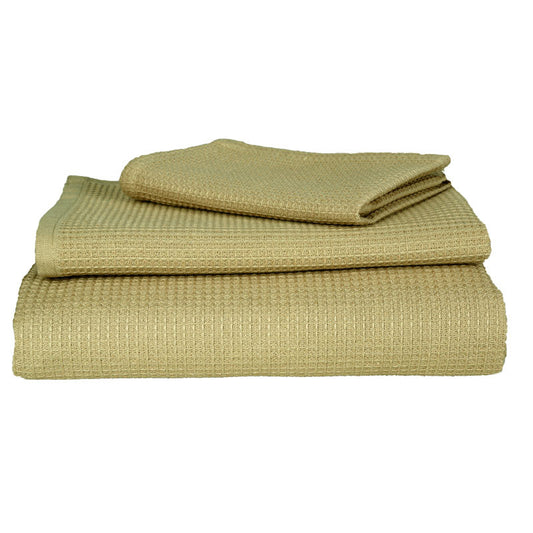 Honey Comb Towel(Face)-30x30 cm(Beige)