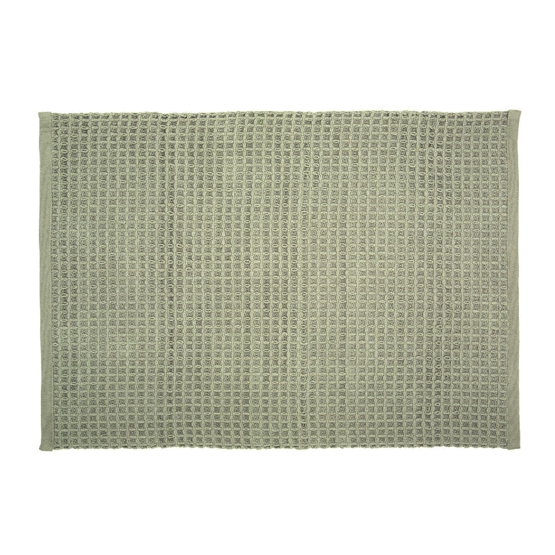 Honeycomb Bath Mat(Grey)-50x70 cm