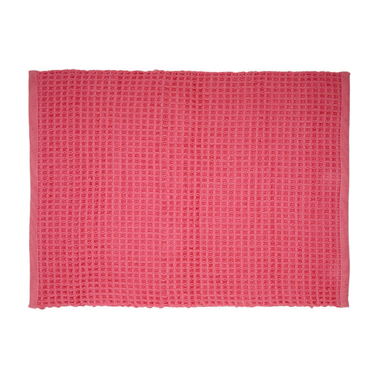 Honeycomb Bath Mat(Pink)-50x70 cm