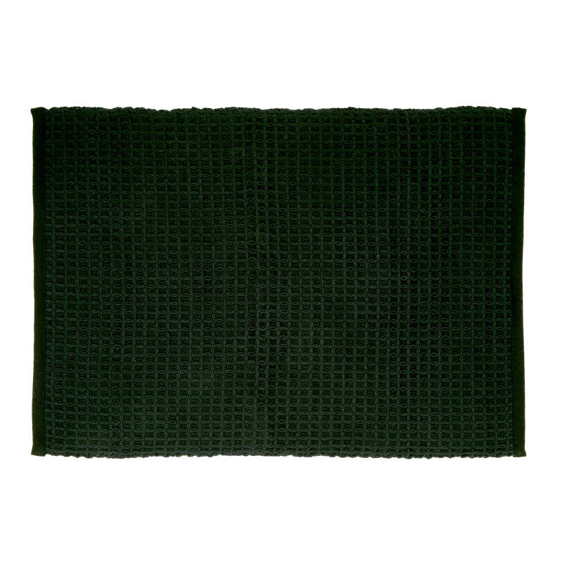 Honeycomb Bath Mat(Black)-50x70 cm