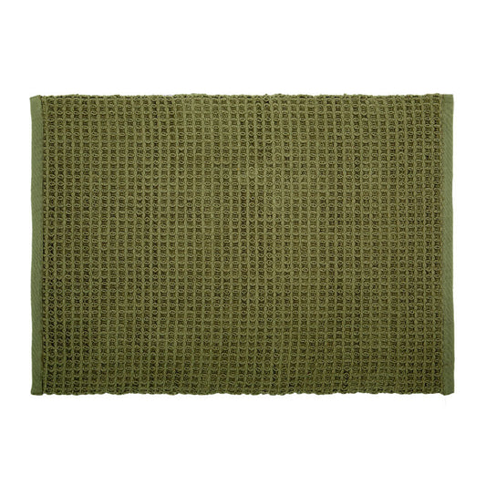 Honeycomb Bath Mat(Brown)-50x70 cm