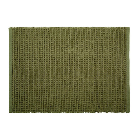 Honeycomb Bath Mat(Brown)-50x70 cm