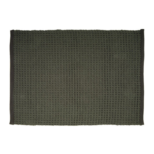Honeycomb Bath Mat(Dark Grey)-50x70 cm