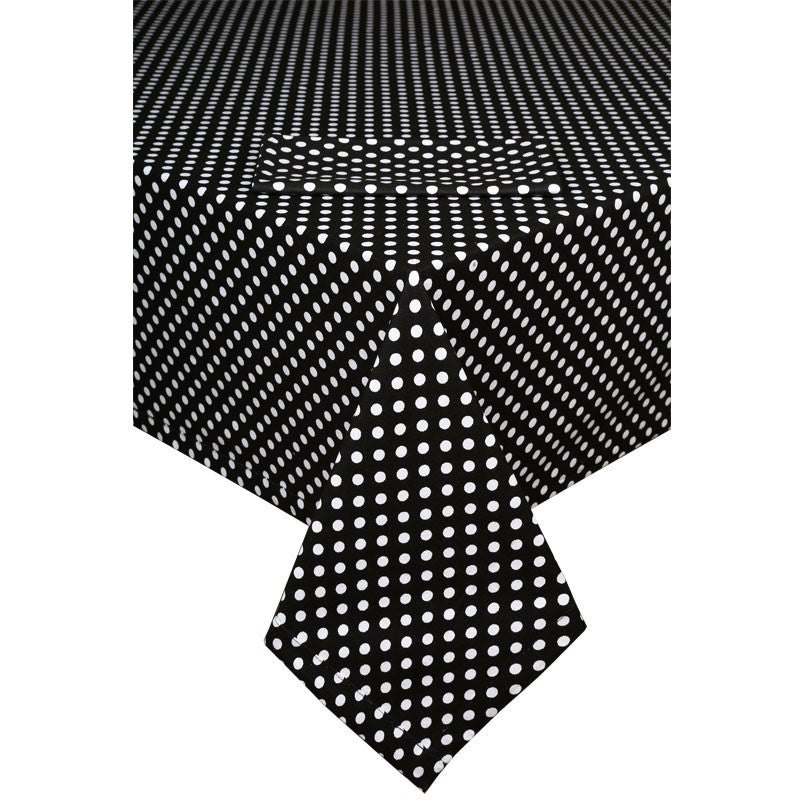 Polka Table Cloth-150 x 274 cm