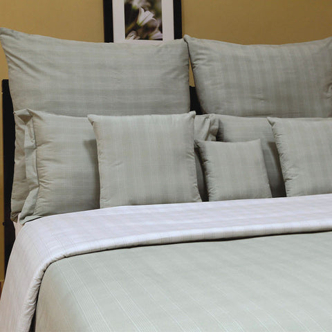 Riga Grey Bedsheet With Pillow Cover