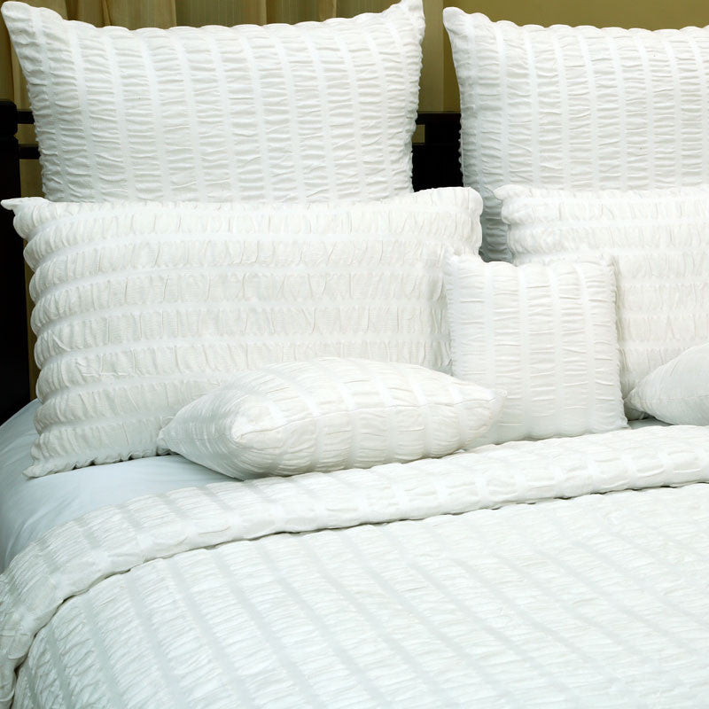 Seer Sucker Bedspread(White)